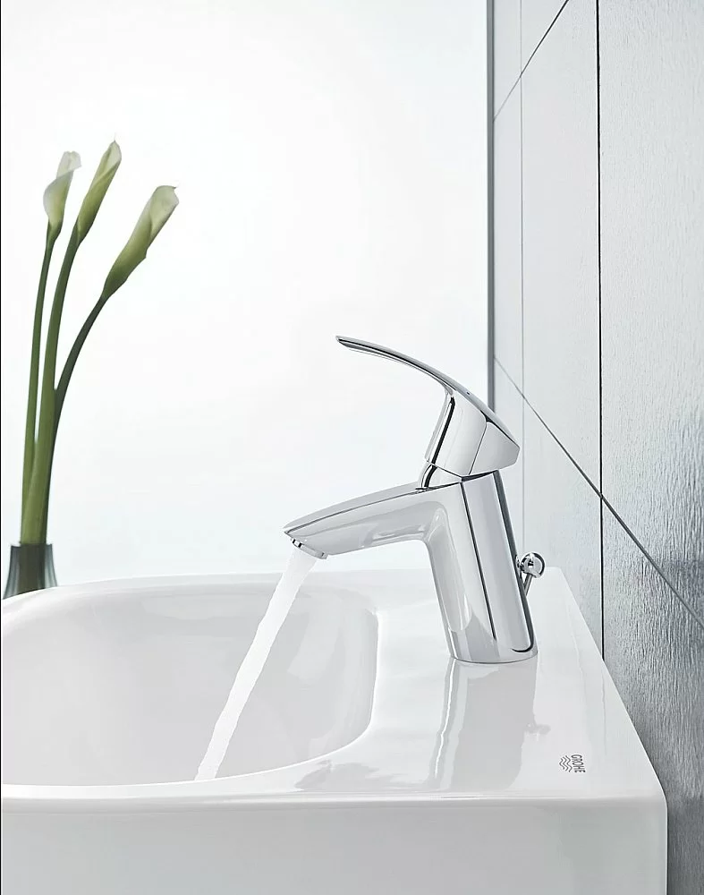 Раковина на полупьедестале Grohe Euro Ceramic альпин-белая купить в интернет-магазине Sanbest