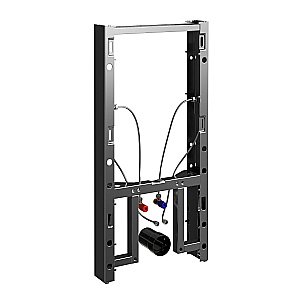 Инсталляция для биде со смесителем WasserKraft Naab 86BDT.050.BL.SQ3206 черная панель/смеситель хром купить в интернет-магазине сантехники Sanbest