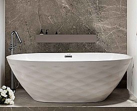 Ванна акриловая Ceruttispa TONIA CT11230 170х75 белая купить в интернет-магазине Sanbest