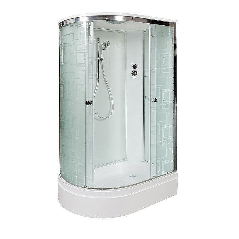 Душевая кабина DTO Серия ЕМ ЕМ2712 стандартная 120x80 купить в интернет-магазине Sanbest