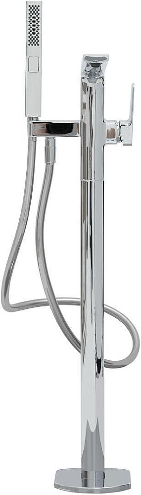 Смеситель для ванны Allen Brau Infinity 5.21009-BN никель брашированный купить в интернет-магазине сантехники Sanbest
