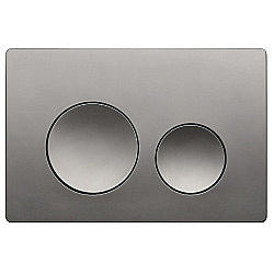 Кнопка для инсталляции Azario NEW AZ-003.08 оружейная сталь матовая купить в интернет-магазине сантехники Sanbest