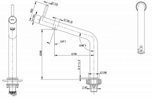 Смеситель для кухни Bravat Ozen F7354388CP-ENG купить в интернет-магазине сантехники Sanbest