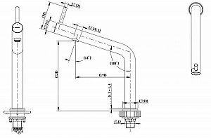 Смеситель для кухни Bravat Ozen F7354388CP-ENG купить в интернет-магазине сантехники Sanbest