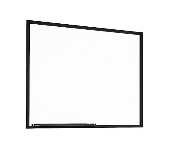 Зеркало-рамка Grossman ЛОФТ 90 с полочкой черное в ванную от интернет-магазине сантехники Sanbest