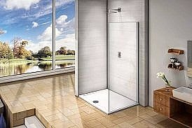 Душевая стенка Good door ORION SP 80 прозрачная купить в интернет-магазине сантехники Sanbest