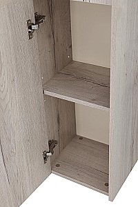 Пенал подвесной BelBagno KRAFT 2A SC 33 Rovere Galifax Bianco для ванной в интернет-магазине сантехники Sanbest