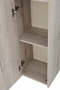 Пенал подвесной BelBagno KRAFT 2A SC 33 Rovere Galifax Bianco для ванной в интернет-магазине сантехники Sanbest