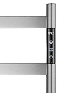 Полотенцесушитель электрический напольный WONZON & WOGHAND ESSEN, Брашированный никель (WW-A406-BR) купить в интернет-магазине сантехники Sanbest