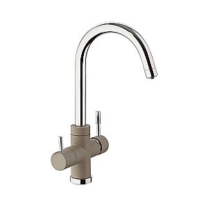 Смеситель для кухни PAINI Cox 7872643CR3V11L2KM нежный трюфель купить в интернет-магазине сантехники Sanbest