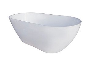 Ванна из искусственного камня Marmo Bagno Палермо 168х80 MB-PL170-80 белая купить в интернет-магазине Sanbest