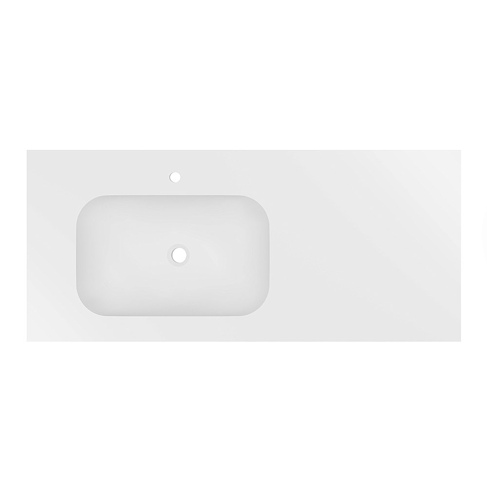 Раковина Vincea Elise VCB-4EL120MW белый матовый купить в интернет-магазине Sanbest