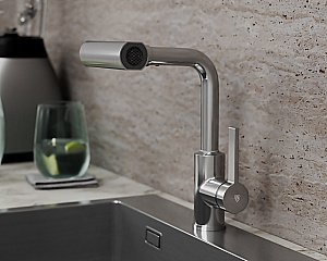 Смеситель для кухни Rush Tinos TI3732-17 хром купить в интернет-магазине сантехники Sanbest