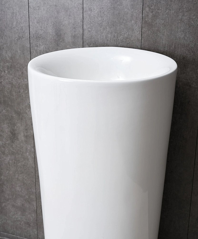 Раковина напольная Gid Autonomo 41 Nb130w 81118 белая купить в интернет-магазине Sanbest