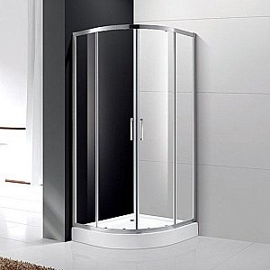 Душевой уголок Cezares Molveno 90х90 Molveno-R-2-90-C-Cr-IV стекло прозрачное/профиль хром купить в интернет-магазине Sanbest