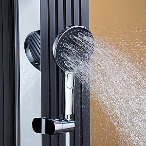 Душевая система Black&White Gravity GH9025NC хром глянцевый купить в интернет-магазине сантехники Sanbest