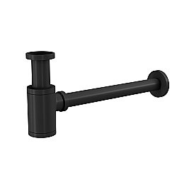 Сифон для раковины D&K DC907416 черный купить в интернет-магазине сантехники Sanbest