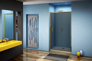 Душевая дверь Good door JAZZE WTW 120 тонированная/бронза купить в интернет-магазине Sanbest