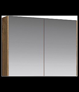 Зеркальный шкаф Aqwella Mobi 80 дуб балтийский купить в интернет-магазине сантехники Sanbest