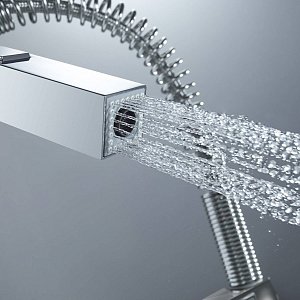 Смеситель для кухни Grohe Eurocube 31395000 хром купить в интернет-магазине сантехники Sanbest