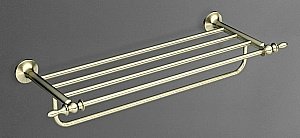 Полка для полотенец ART&MAX BOHEMIA AM-E-4222-Br бронза купить в интернет-магазине сантехники Sanbest