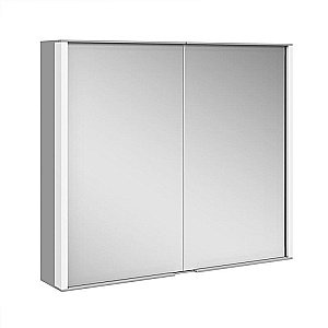 Зеркальный шкаф KEUCO Royal Match 12803171301 100 серебро/белое стекло купить в интернет-магазине сантехники Sanbest