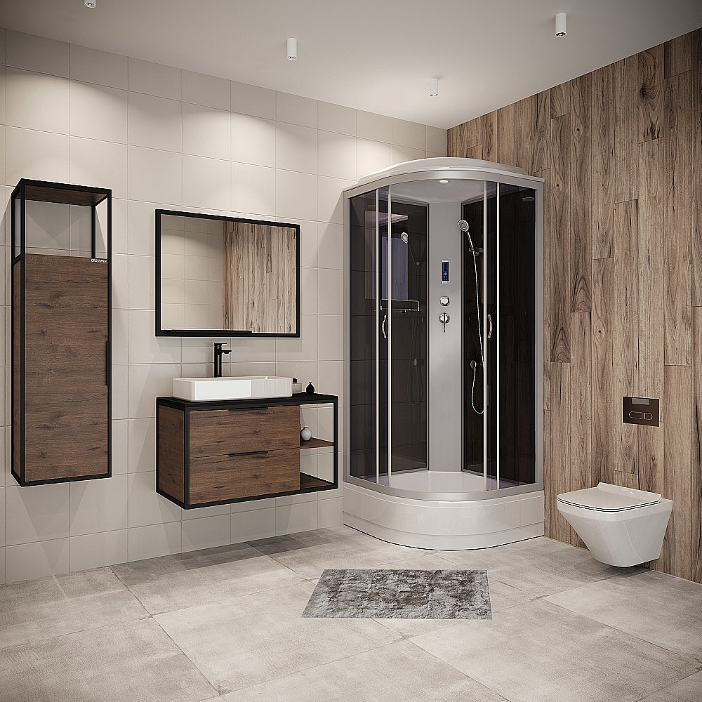 Душевая кабина Niagara Classic NG-3502-14P 100х100 купить в интернет-магазине Sanbest