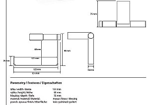 Держатель для туалетной бумаги Bemeta Via 135012222 купить в интернет-магазине сантехники Sanbest