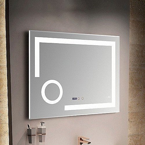 Зеркало LED Melana MLN-LED090 80x60 в ванную от интернет-магазине сантехники Sanbest