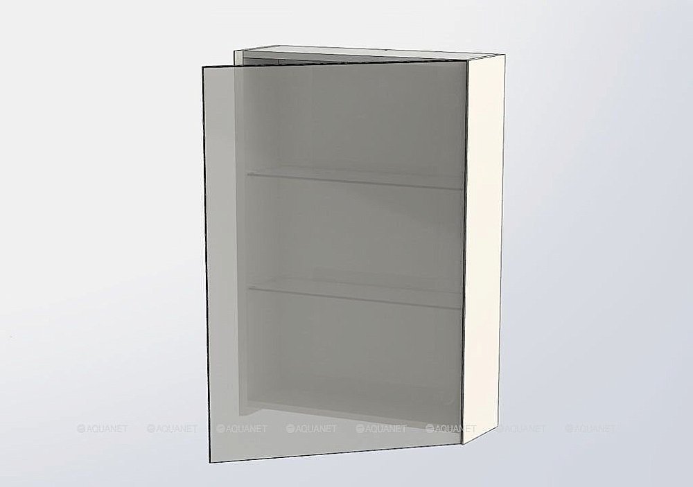 Зеркальный шкаф Aquanet Нью-Йорк 60 орех купить в интернет-магазине сантехники Sanbest