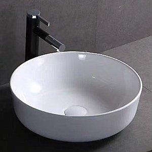 Раковина накладная RGW GS-61 80121061-01 белая купить в интернет-магазине Sanbest