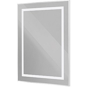 Зеркало BelBagno Kraft SPC-KRAFT-600-800-SENS-AL сатин в ванную от интернет-магазине сантехники Sanbest