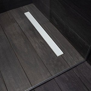 Душевой трап Pestan Confluo Board UNI 900 Frameless Line White Glass 550 с поддоном купить в интернет-магазине Sanbest