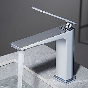 Смеситель для раковины Black&White Universe UK9901С хром купить в интернет-магазине сантехники Sanbest