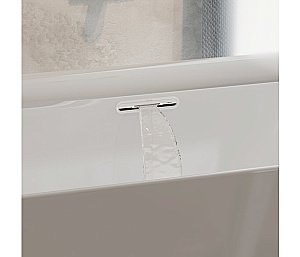 Акриловая ванна Riho Rething Space Fall 180x110 белая купить в интернет-магазине Sanbest