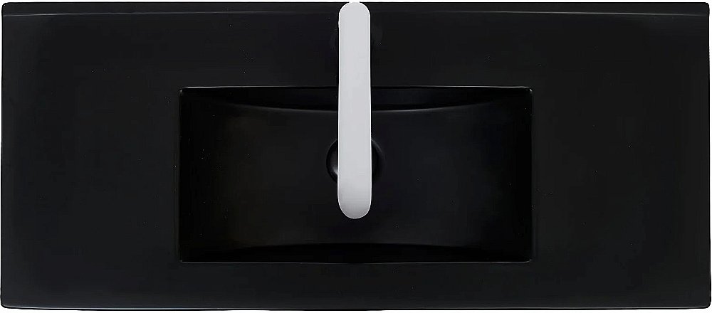 Раковина WeltWasser WW DEILBACH 7517- 90 MT- BL черная матовая купить в интернет-магазине Sanbest