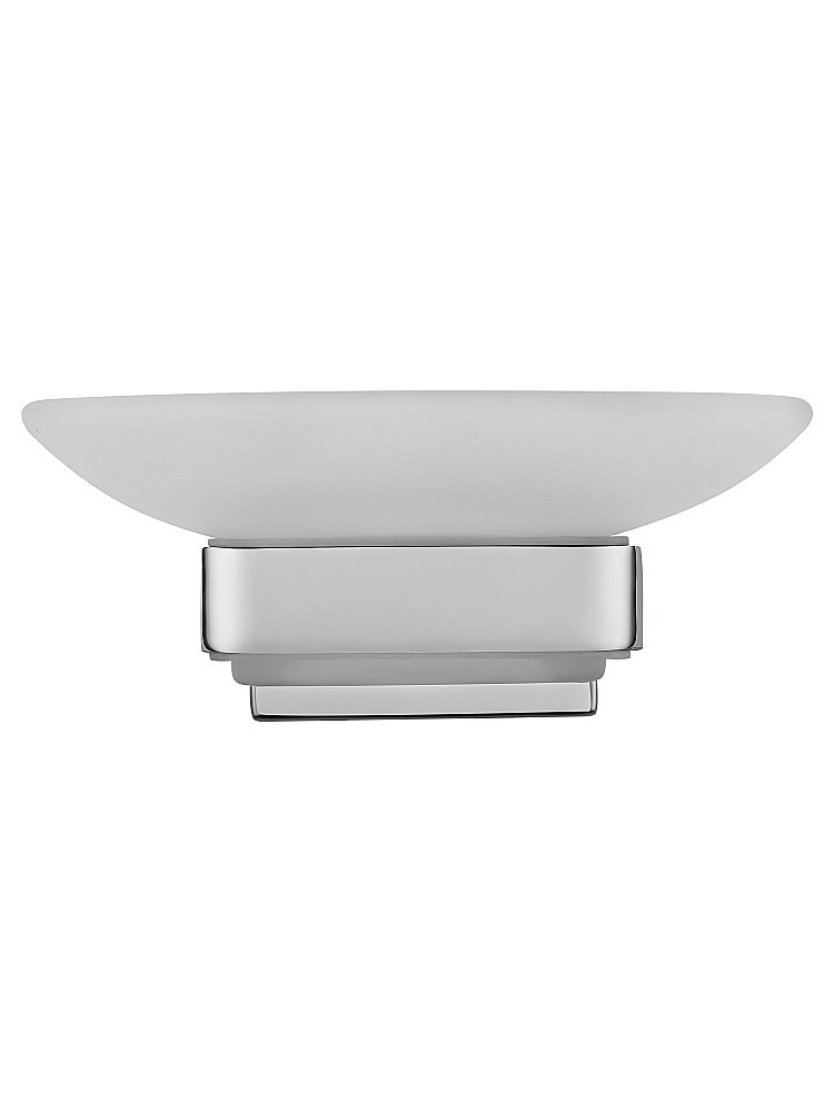 Мыльница с держателем WONZON & WOGHAND FLAT WW-9722 хром купить в интернет-магазине сантехники Sanbest