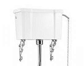 Бачок для высокого унитаза Burlington C28S купить в интернет-магазине сантехники Sanbest