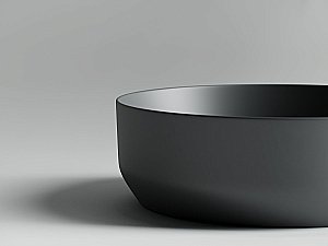 Раковина накладная Ceramica Nova Element CN6022MDH темный антрацит матовый купить в интернет-магазине Sanbest