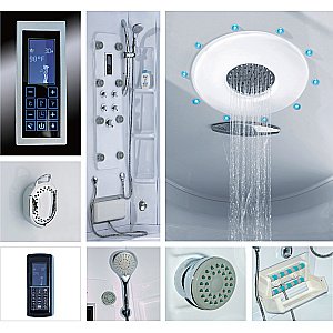 Душевая система RGW Shower Panels SP-6143-01 50140801-01 хром купить в интернет-магазине сантехники Sanbest