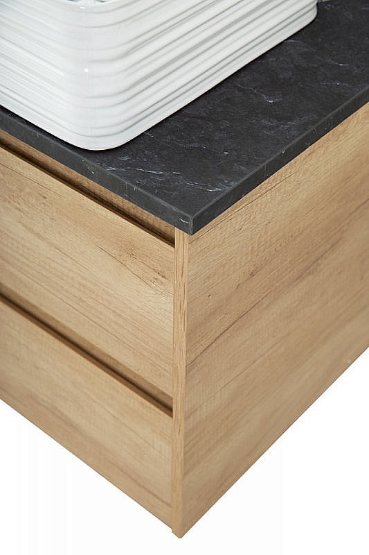 Столешница BelBagno KEP-120-MNO черный матовый мрамор для ванной в интернет-магазине сантехники Sanbest