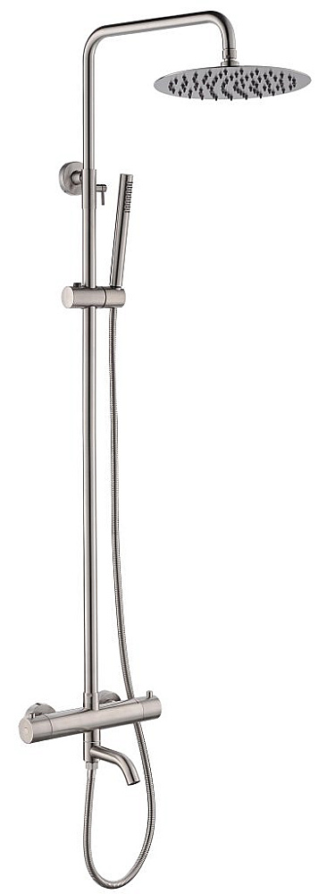 Душевая система BelBagno Etna ETN-VSCM-T-IN сатин купить в интернет-магазине сантехники Sanbest