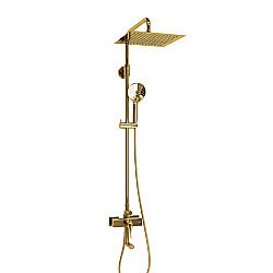 Душевая система WasserKraft Sauer 7100 SET2676 золото купить в интернет-магазине сантехники Sanbest