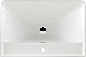 Тумба с раковиной Aquanet Вега 70 344122+301804 белая глянцевая для ванной в интернет-магазине Sanbest