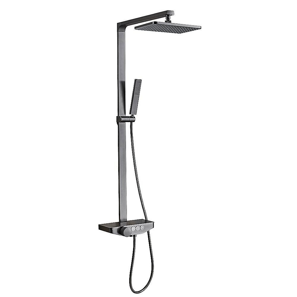 Душевая система Black&White UNIVERSE U7785GM оружейная сталь купить в интернет-магазине сантехники Sanbest