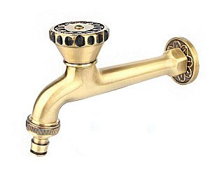 Сливной кран для бани Bronze de luxe 21990/2 бронза купить в интернет-магазине сантехники Sanbest