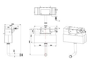 Бачок скрытого монтажа Burlington Bespoke F6CC CB купить в интернет-магазине сантехники Sanbest