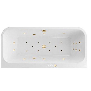 Ванна акриловая EXCELLENT Arana ULTRA WAEX.ARA18.ULTRA.GL 180x85 белая с гидромассажем купить в интернет-магазине Sanbest