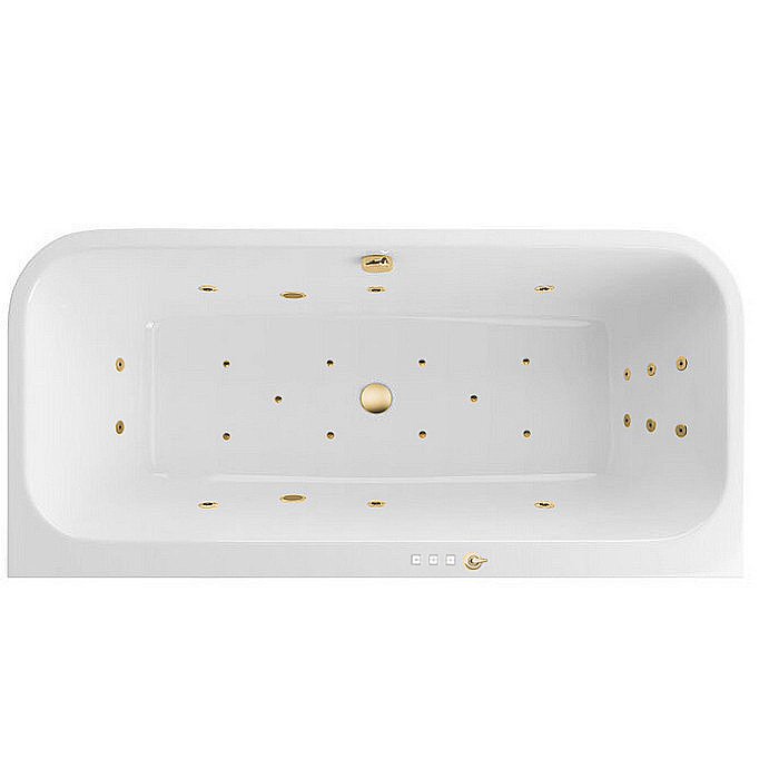 Ванна акриловая EXCELLENT Arana ULTRA WAEX.ARA18.ULTRA.GL 180x85 белая с гидромассажем купить в интернет-магазине Sanbest