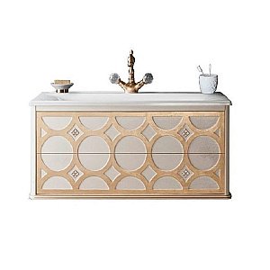 Тумба с раковиной с 2-мя ящиками Caprigo Caprice 80 для ванной в интернет-магазине Sanbest